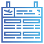 Timetable icon 64x64