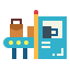 Conveyor belt icon 64x64