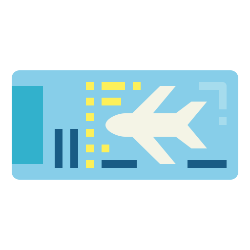 Plane ticket 图标