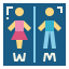 Toilet icon 64x64