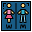 Toilet icon 64x64