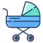 Stroller icon 64x64