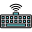 Wireless keyboard icon 64x64