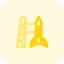Rocket launch icon 64x64