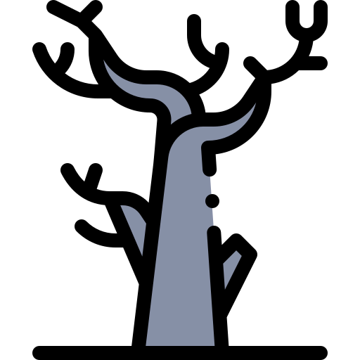 Dry tree icon