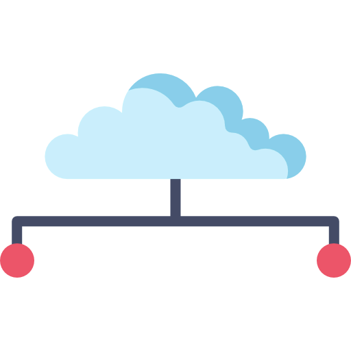 Cloud server icon