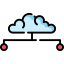 Cloud server icon 64x64