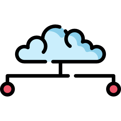 Cloud server icon
