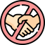 No handshake icon 64x64
