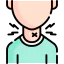 Sore throat icon 64x64