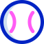 Baseball ball icon 64x64