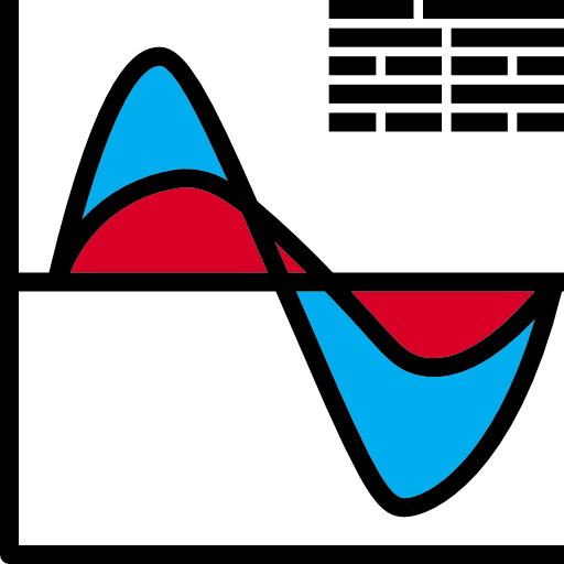 Line chart icon