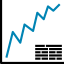 Line chart icon 64x64
