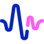 Audio waves Ikona 64x64