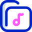 Music folder Ikona 64x64