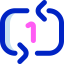 Repeat once Ikona 64x64