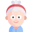 Old woman icon 64x64