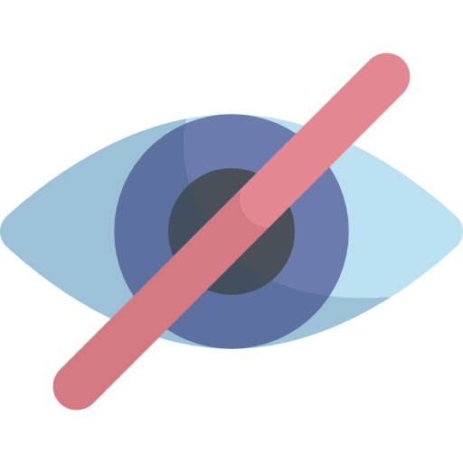 Hide icon
