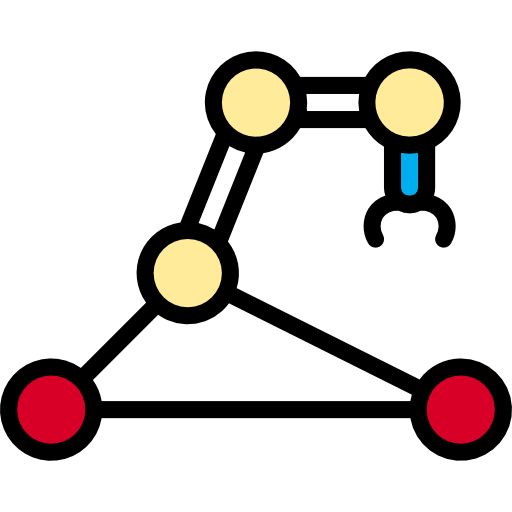 Robot arm icon