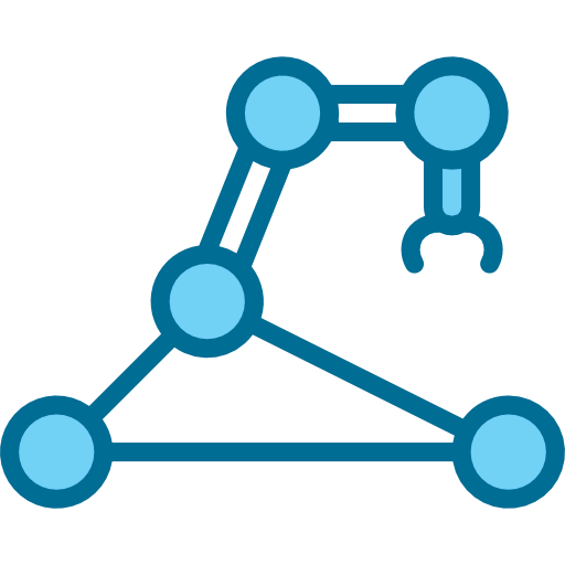 Robot arm icon