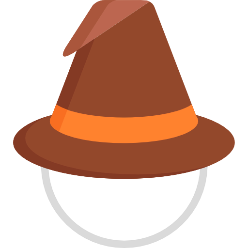 Witch hat icon
