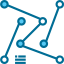 Line chart icon 64x64