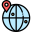 Earth globe Symbol 64x64
