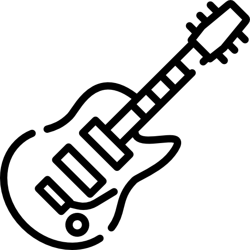 Electric guitar icon