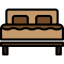 Double bed icon 64x64