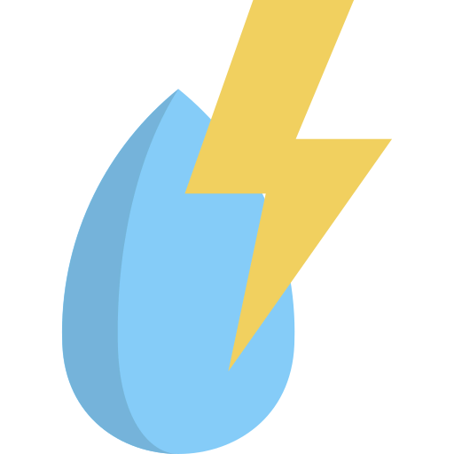 Water energy icône