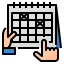 Schedule biểu tượng 64x64