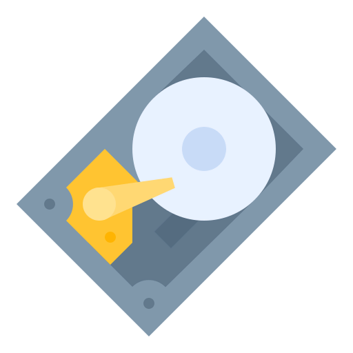 Hard disk icon