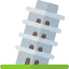 Leaning tower of pisa icon 64x64