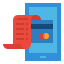 Mobile payment icon 64x64