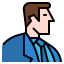 Businessman icon 64x64