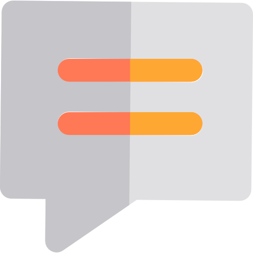 Speech bubble icon