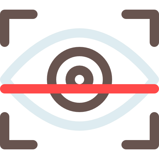 Eye scan icon