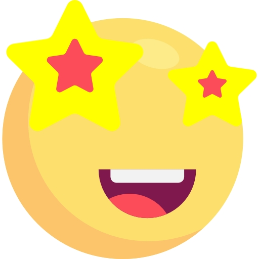 Smiling icon