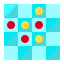 Checker board ícono 64x64
