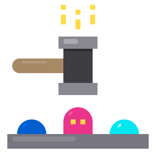 Whack a mole icon