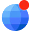 Earth globe biểu tượng 64x64