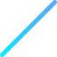 Diagonal line icon 64x64