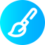 Paint brush 图标 64x64