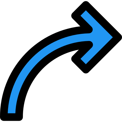Curve arrow アイコン