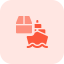 Картонная коробка иконка 64x64