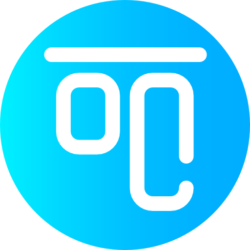 Vertical alignment icon