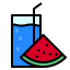 Watermelon juice icon 64x64