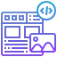 Web programming icon 64x64