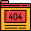 404 error icon 64x64