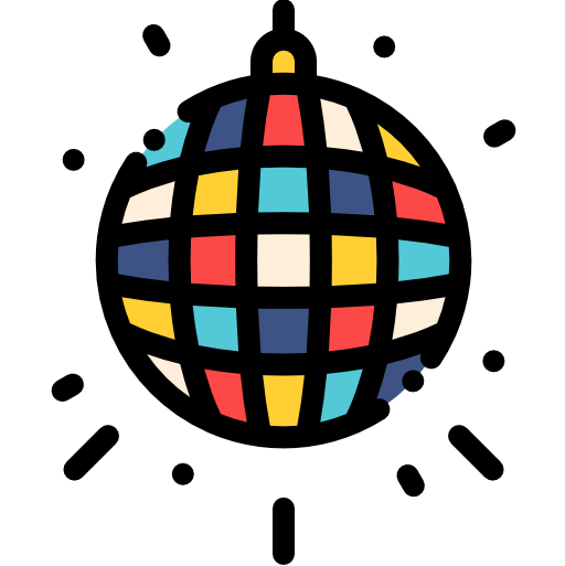 Disco ball ícono